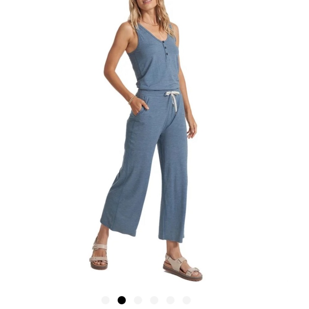 Vuori Falls Jumpsuit Light Azure Heather